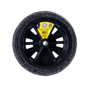 PNEU BORRACHA - 3.25 x 8 x 1/2" (12MM) - LINHA FORTE