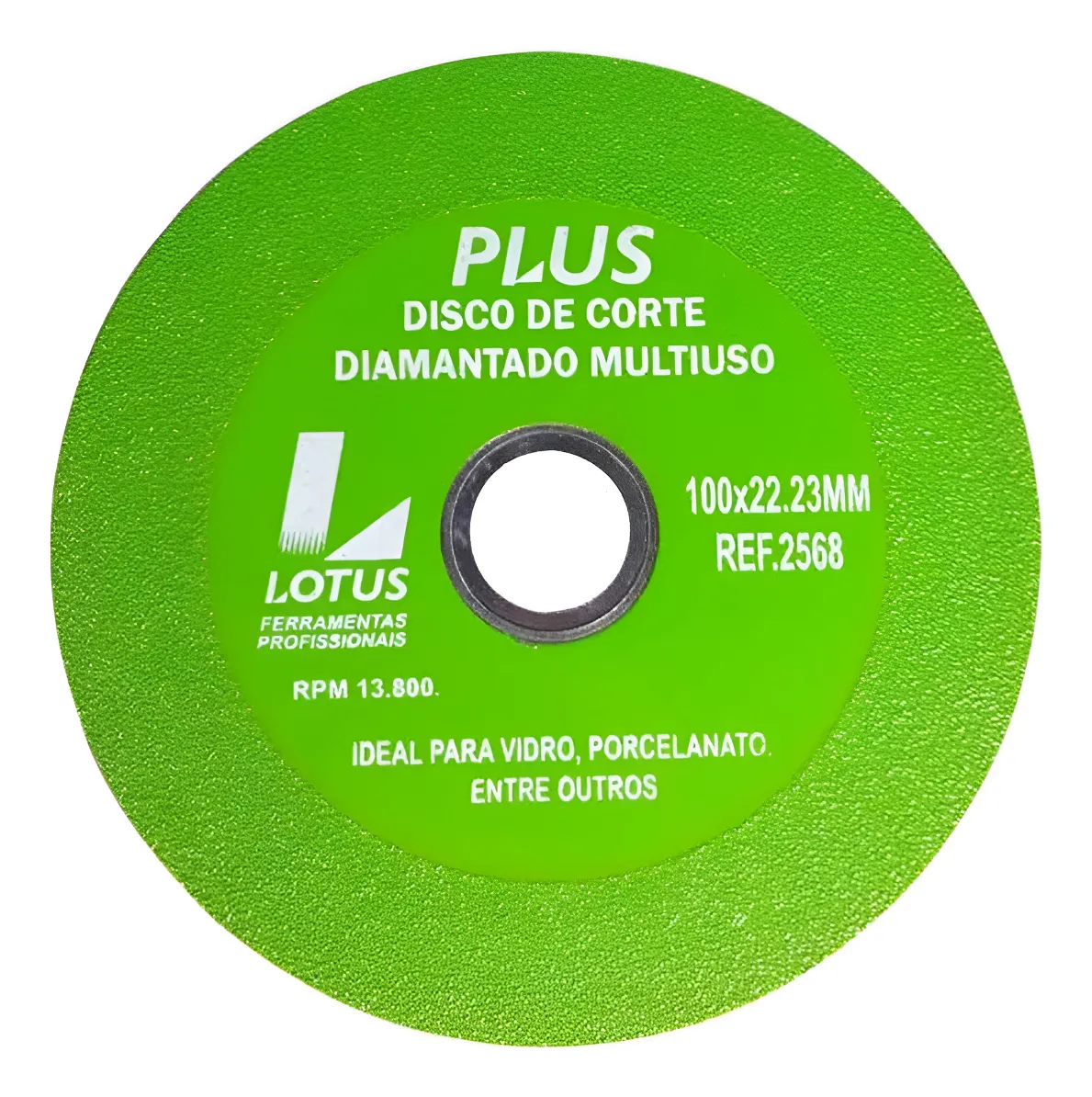 DISCO CORTE DIAMANTADO MULTIUSO 100 MM LOTUS