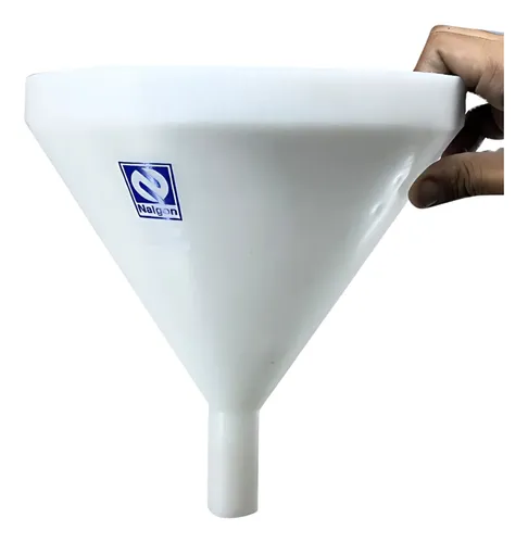 FUNIL POLIETILENO BRANCO 6"
