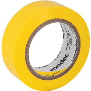 FITA ISOLANTE 19MM X 10MT AMARELA VONDER