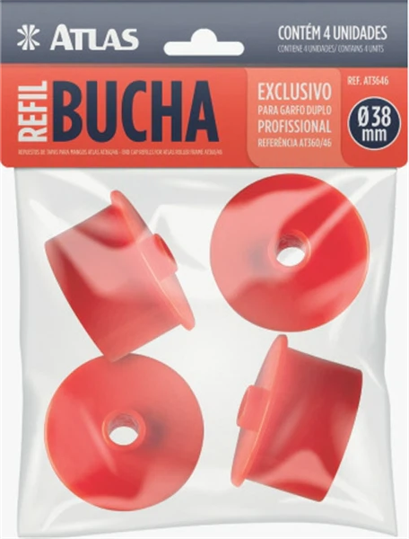 REFIL DE BUCHA PLASTICA P/ GARFO DUPLO - AT36/46 - ATLAS