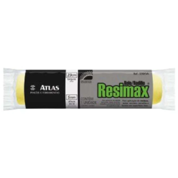 ROLO DE PINT RESIMAX LA SINTETICA 23CM - 339/5A - ATLAS