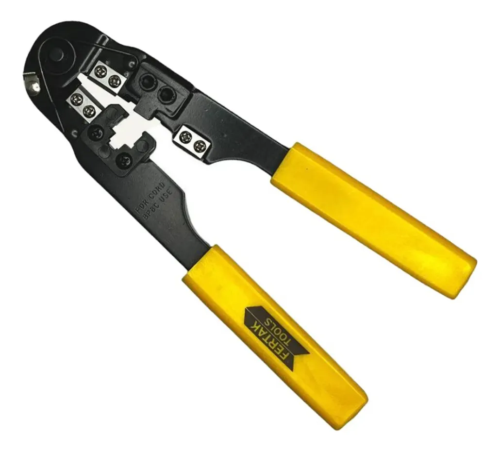 ALICATE CRIMPADOR FERTAK RJ45