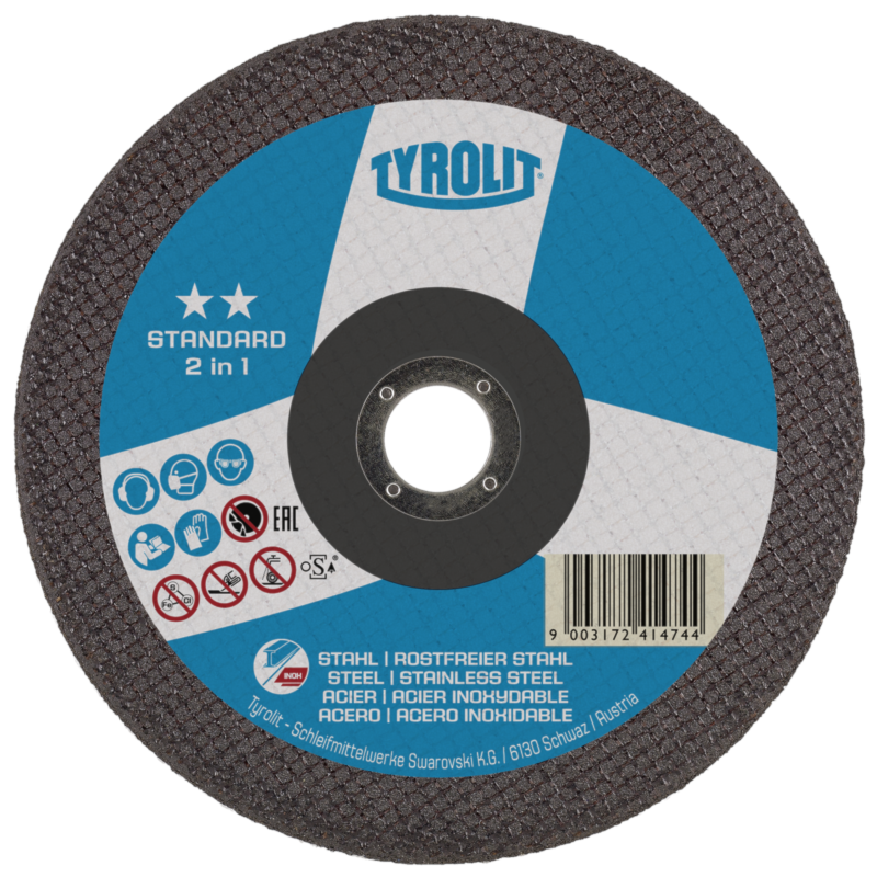 DISCO DE CORTE TYROLIT 10 X 1" 10A36R4B