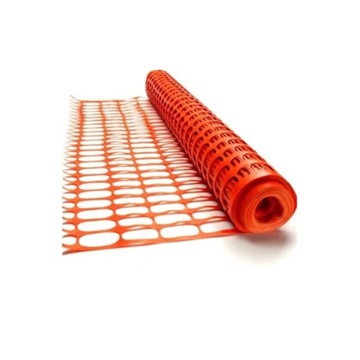 TELA TAPUME 1,20X50 PLAST. LARANJA