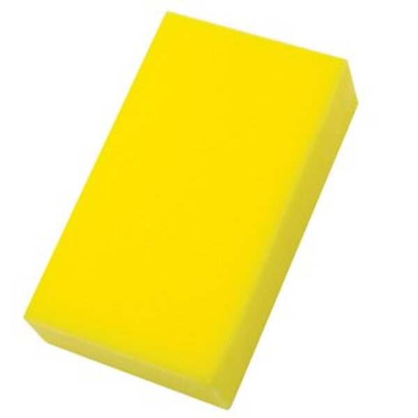 BLOCO DE ESPUMA PEDREIRO 22CM AMARELO