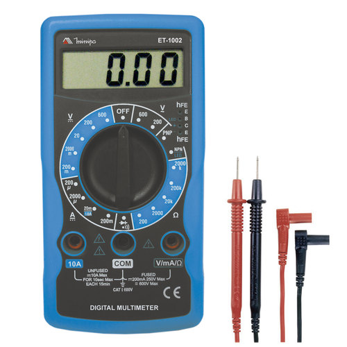 MULTIMETRO DIGITAL ET-1002 MINIPA