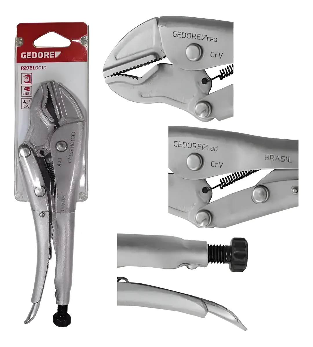 ALICATE DE PRESSAO GEDRED 10" R27210010