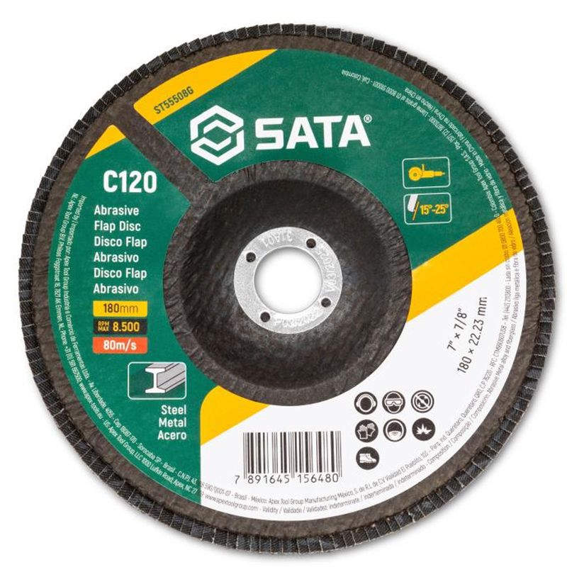 DISCO FLAP SATA 7" GR60