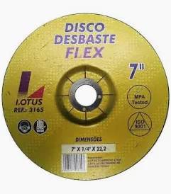 DISCO DESB. FERRO 7" LOTUS