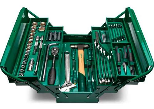 CAIXA DE FERRAMENTAS COM 70PCS - SATA