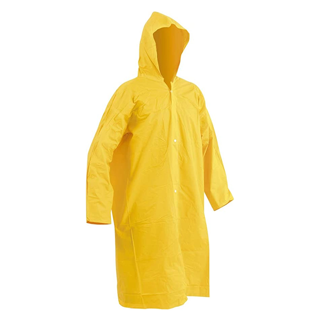 CAPA DE CHUVA COM MANGA AMARELA