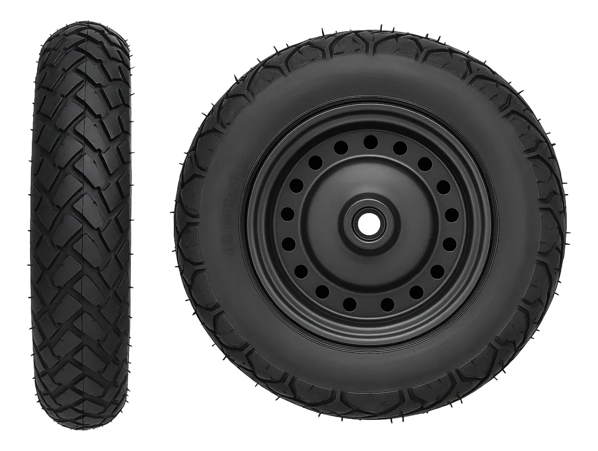 RODA PNEU 3,25-8 F. 2L ROLETE 1" AJAX A04423I