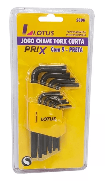 JOGO DE CHAVE TORX 9PC - LOTUS
