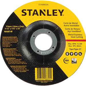 DISCO DE CORTE STANLEY 7"