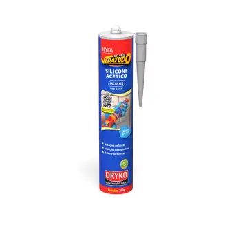 ADESIVO SILICONE ACÉTICO 260GR VEDA TUDO