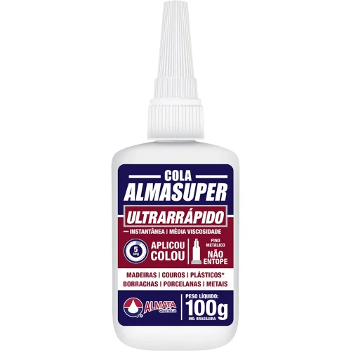 ADESIVO INSTANTANEO ULTRA 100G ALMASUPER