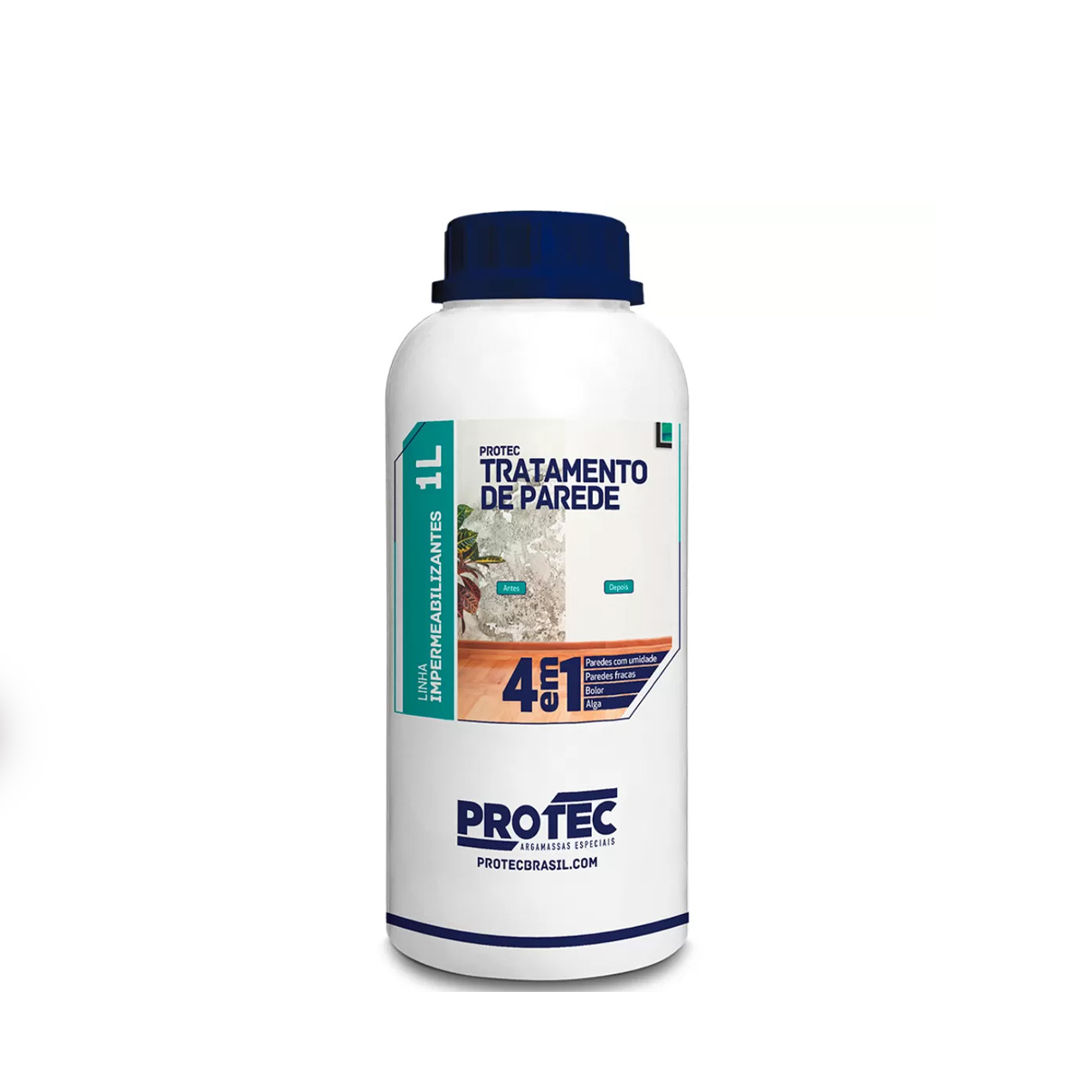 TRATAMENTO ADESIVO P/UMIDADE 1L -  PROTEC